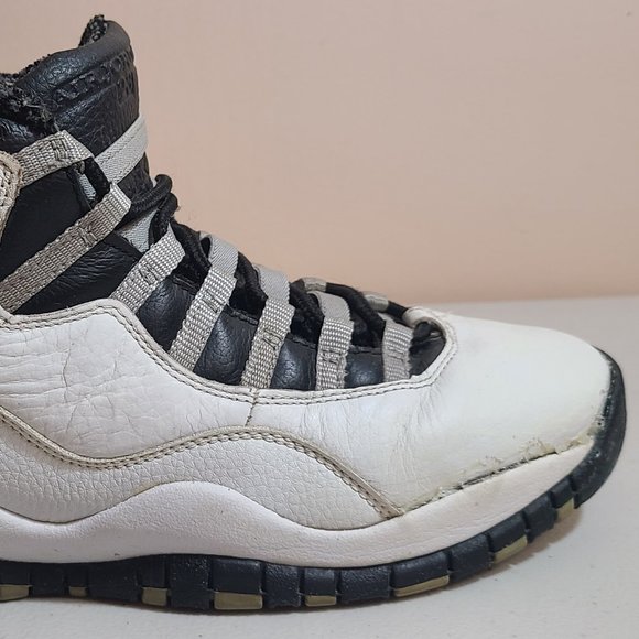 Nike Air Jordan 10 Retro Steel 2005 310805-101 Men Sz 8.5 Rare Vintage main image 9